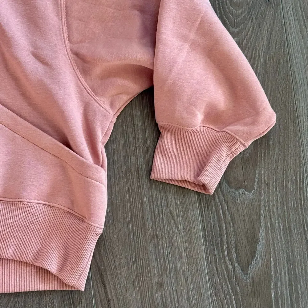 Nike Sportswear Phoenix Fleece Oversized Hoodie Sweatshirt Rose Blush Women XL